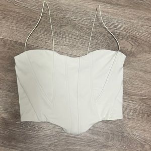 Joah Brown Corset tank NWOT